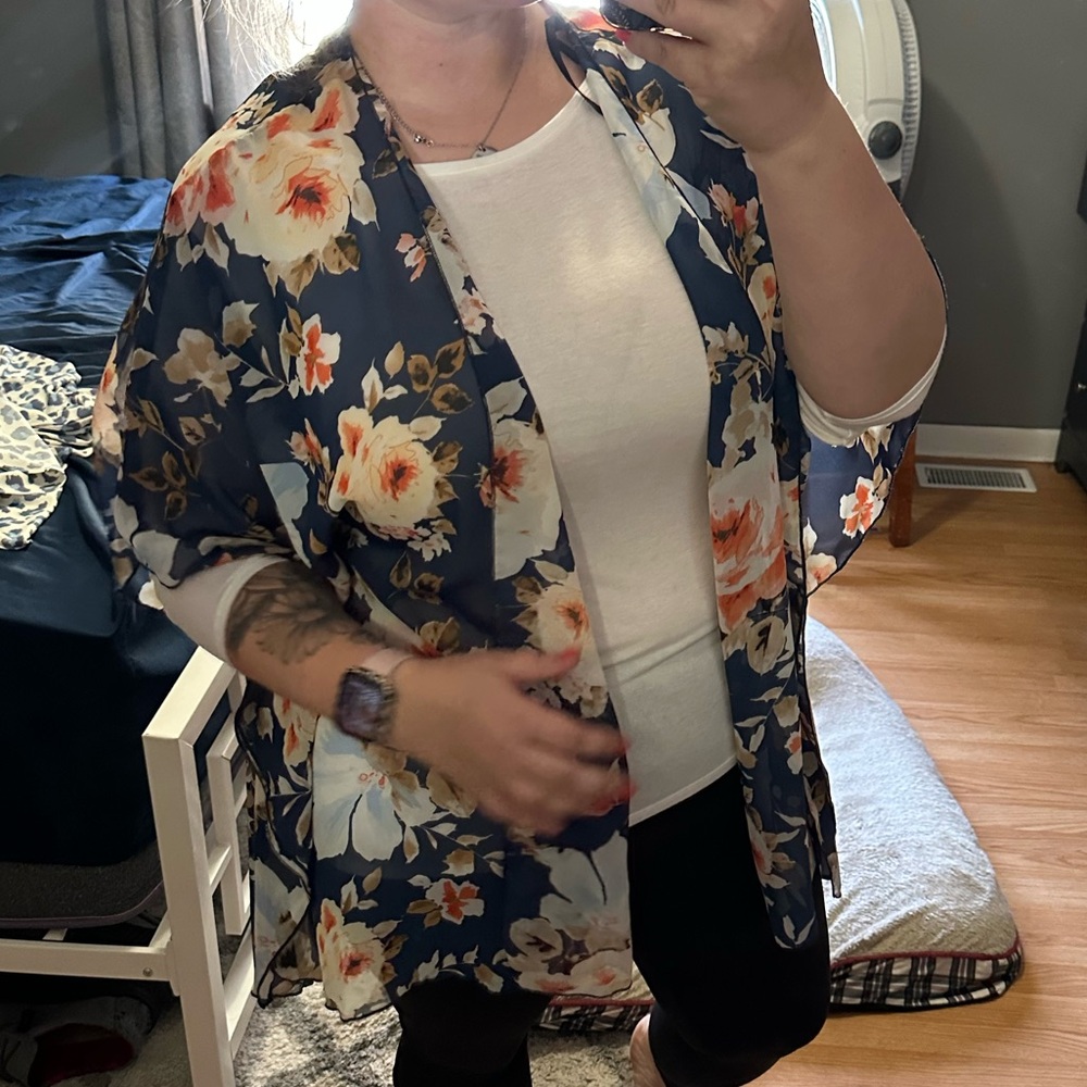 Floral Kimono